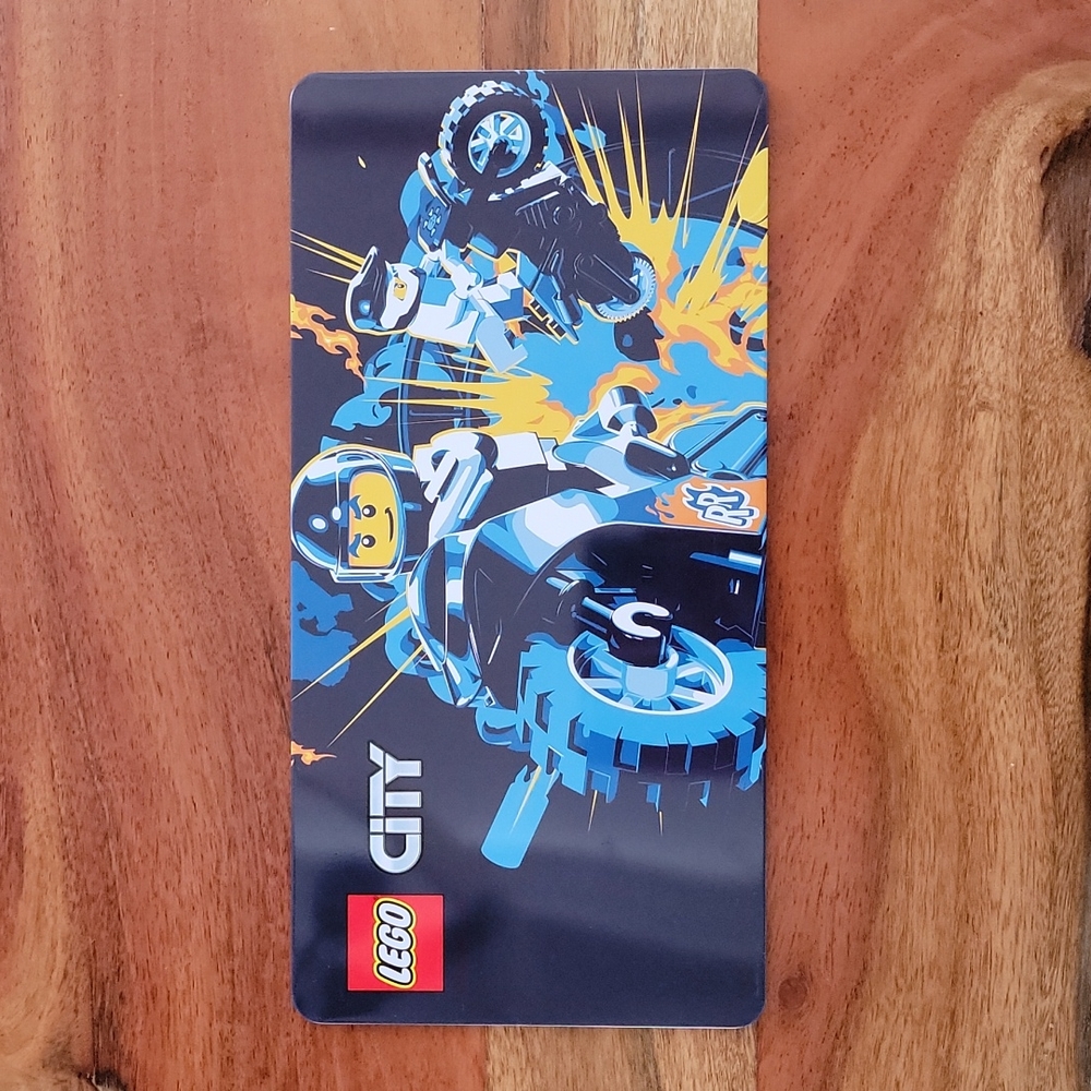 Lego VIP EXCLUSIVE LEGO CITY Tin Sign - brand new